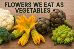 flowers we eat as vegetables