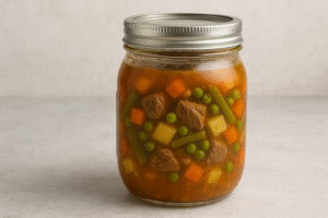 cunning vegetable beef soup
