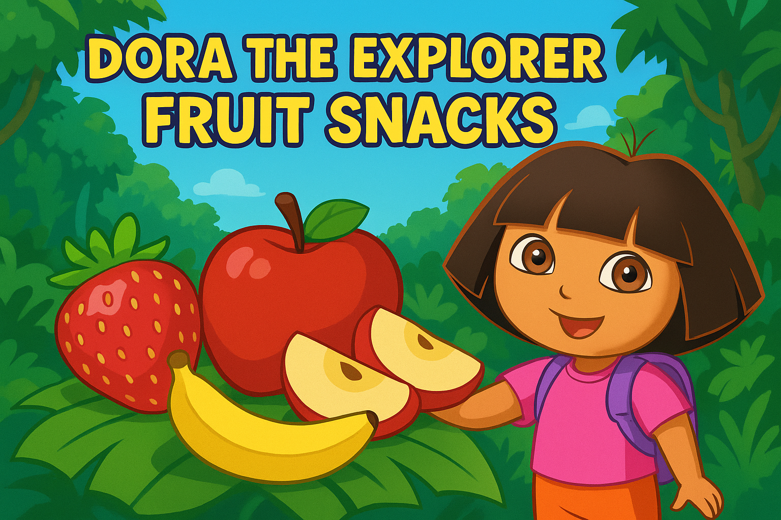 Dora the explorer fruit snacks